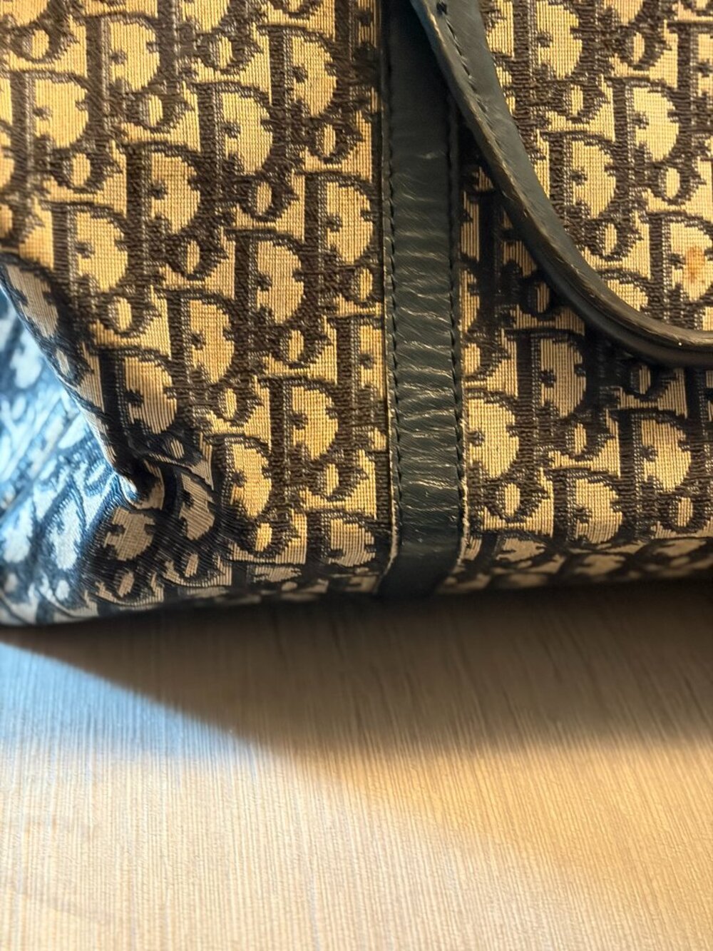 Christian Dior -- vintage Speedy Monogram Tote Bag